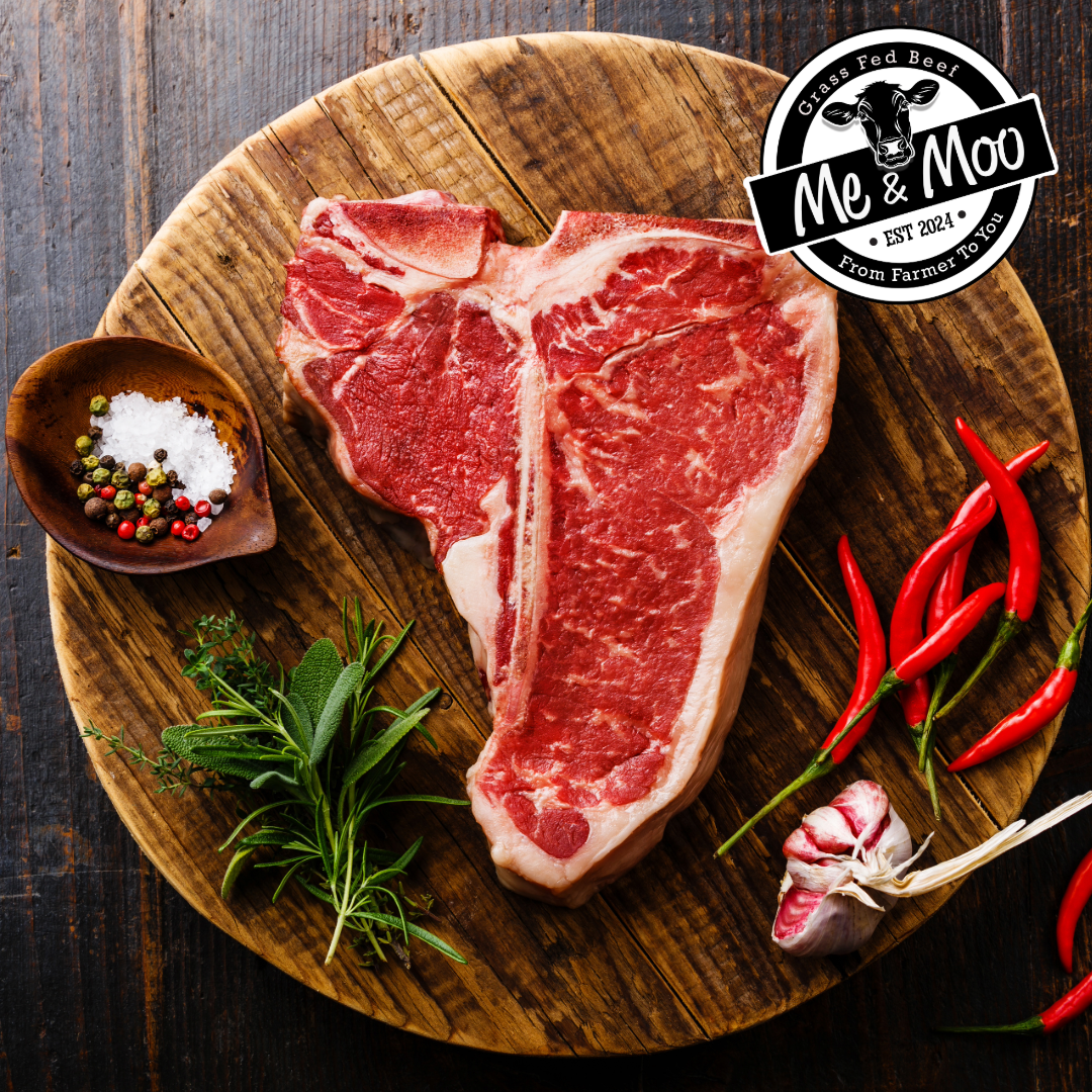 T-Bone Steaks approx 800-900g – Me & Moo